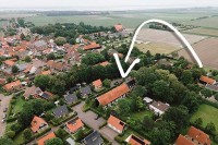 Das Dorf Zonnemaire auf Schouwen-Duiveland in Zeeland Holland